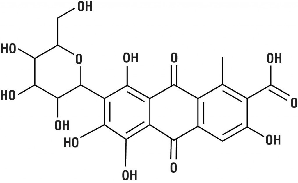 Carminic acid structure